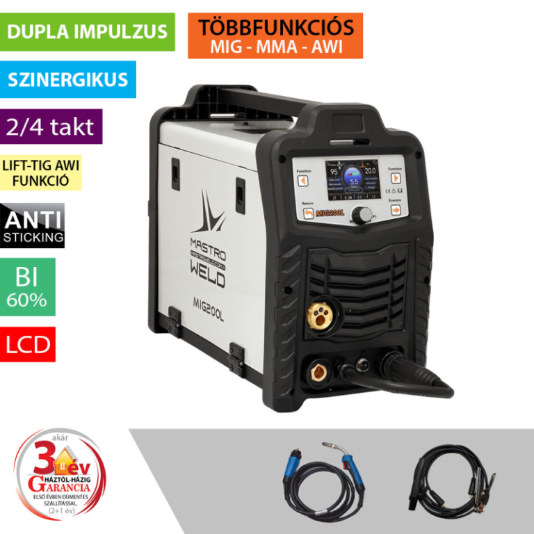 MIG-200 L DUALPULSE - MIG (CO) hegesztőgép