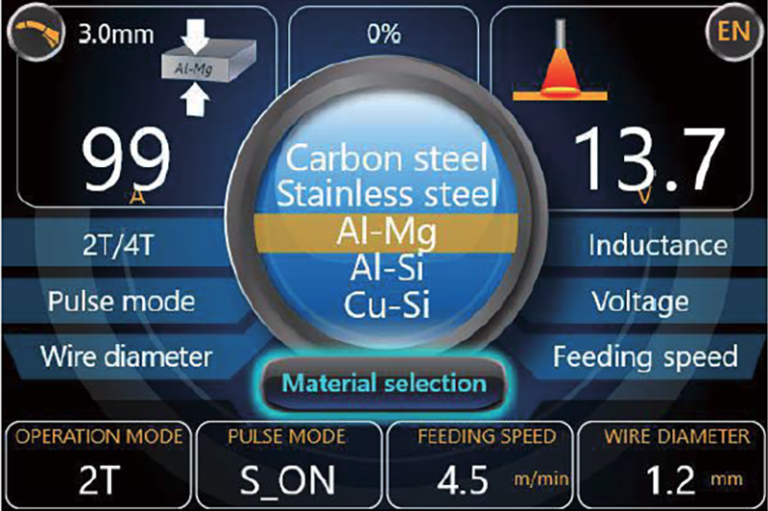 MIG-200 L DUALPULSE - MIG (CO) hegesztőgép