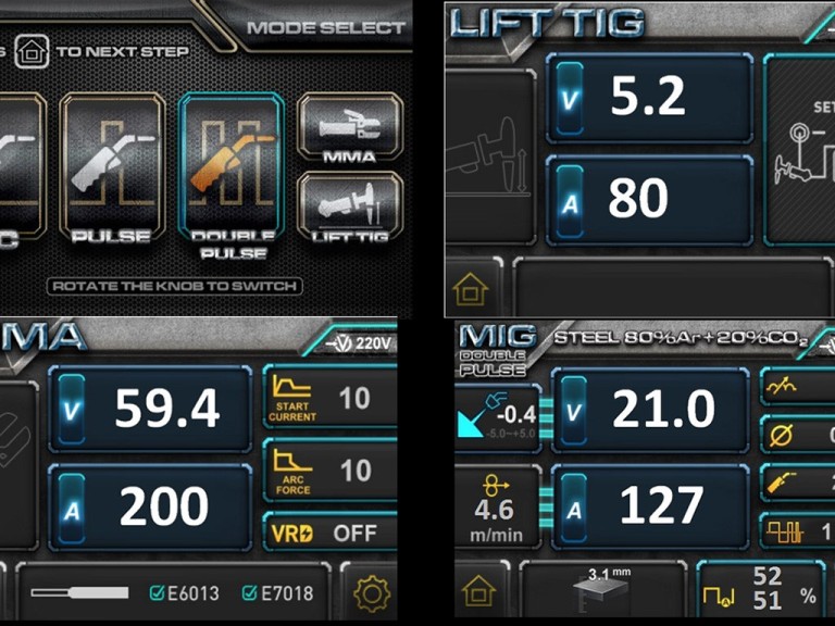 Iweld Gorilla PocketMIG 225 double pulse hegesztőgép
