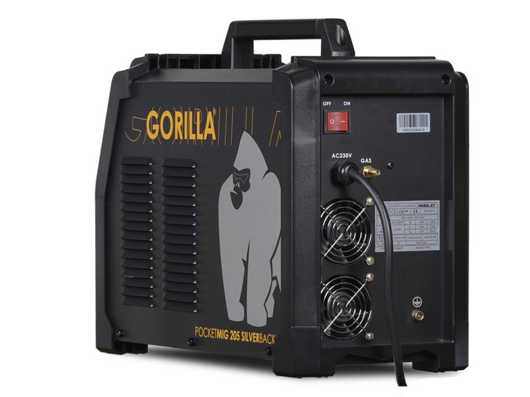 Iweld Gorilla PocketMIG 205 Silverback hegesztőgép