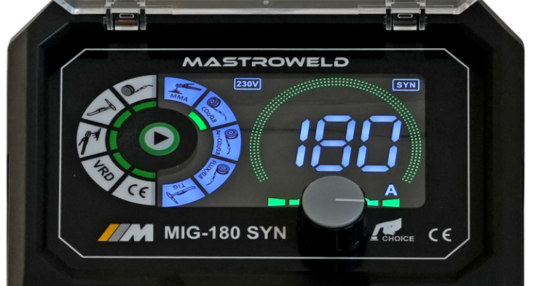 MASTRO MIG-180 SYN multifunkciós hegesztő inverter