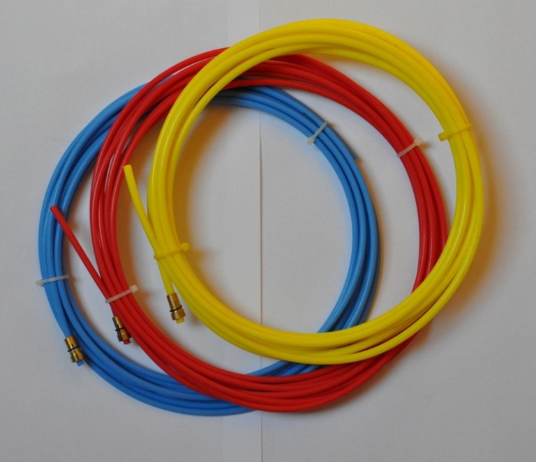 Huzalvezető teflon, piros