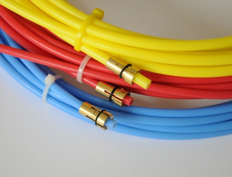 Huzalvezető teflon, piros