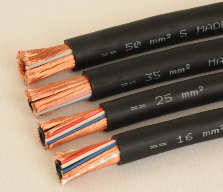 Szerelt koaxiális kábel, 25 mm2