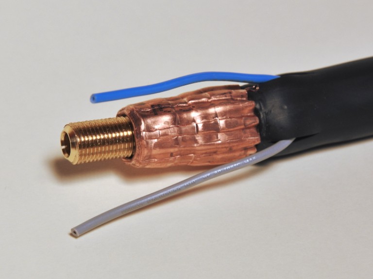 Szerelt koaxiális kábel, 35 mm2