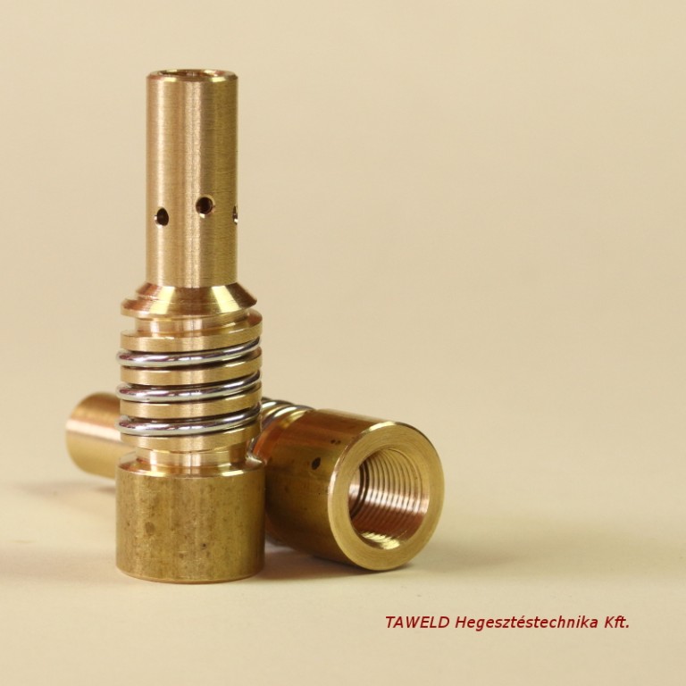 T 350 áramátadó tartó rugóval M12x1