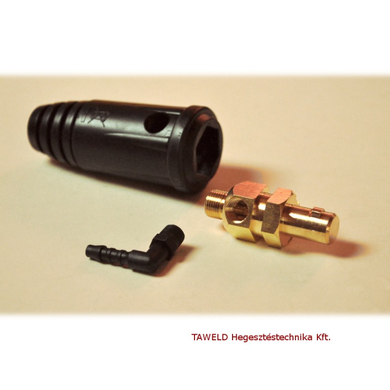 Gázáram gyoscsatlakozó 13 mm (Dinse típusú)