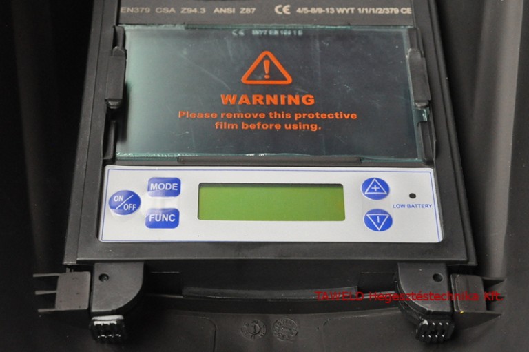 4 szenzoros automata hegesztőpajzs - YC-07