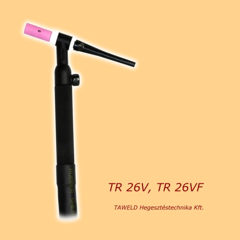 TR 26VF valve TIG torch with flexible nack