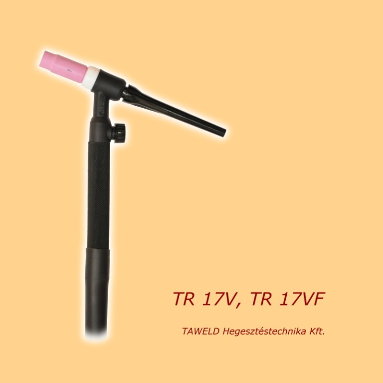TR 17VF valve TIG torch with flexible neck