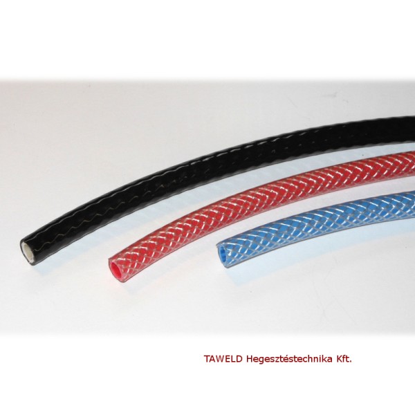 PVC cső, 5x8 mm, piros